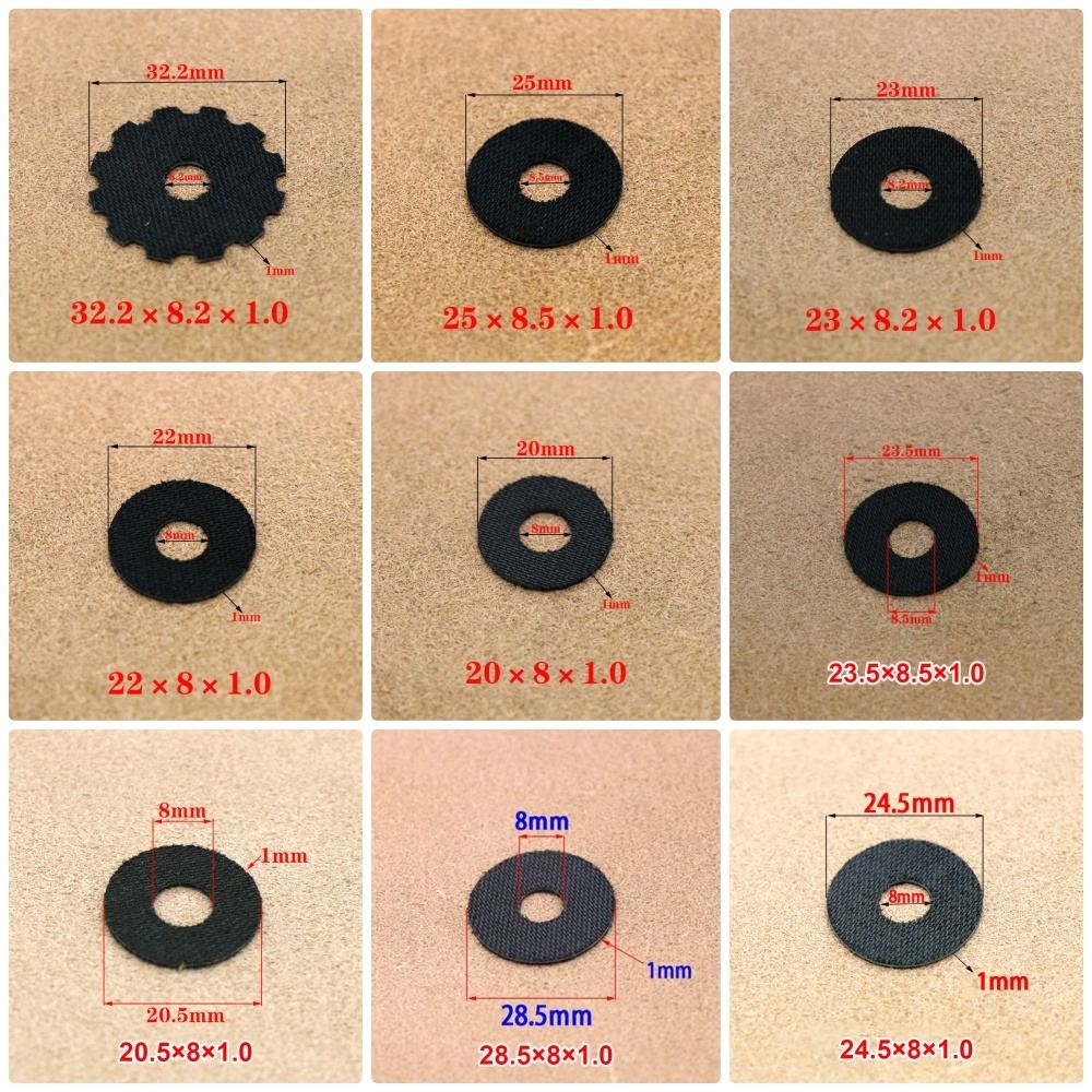 1mm Carbon Fiber Drag Washers  - Spincast Reel incelemesi ve fiyatı