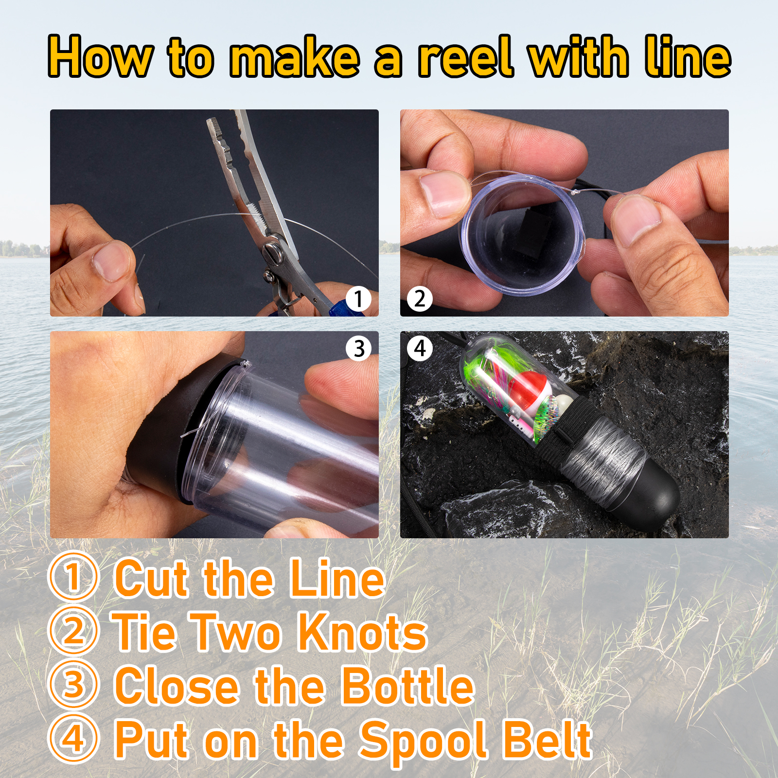25pcs Survival Fishing Kit Poc - Fly Reel incelemesi ve fiyatı
