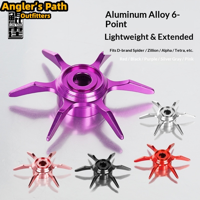 Six Star Drag Knob Enlarged Al - Reel Drag Knob incelemesi ve fiyatı