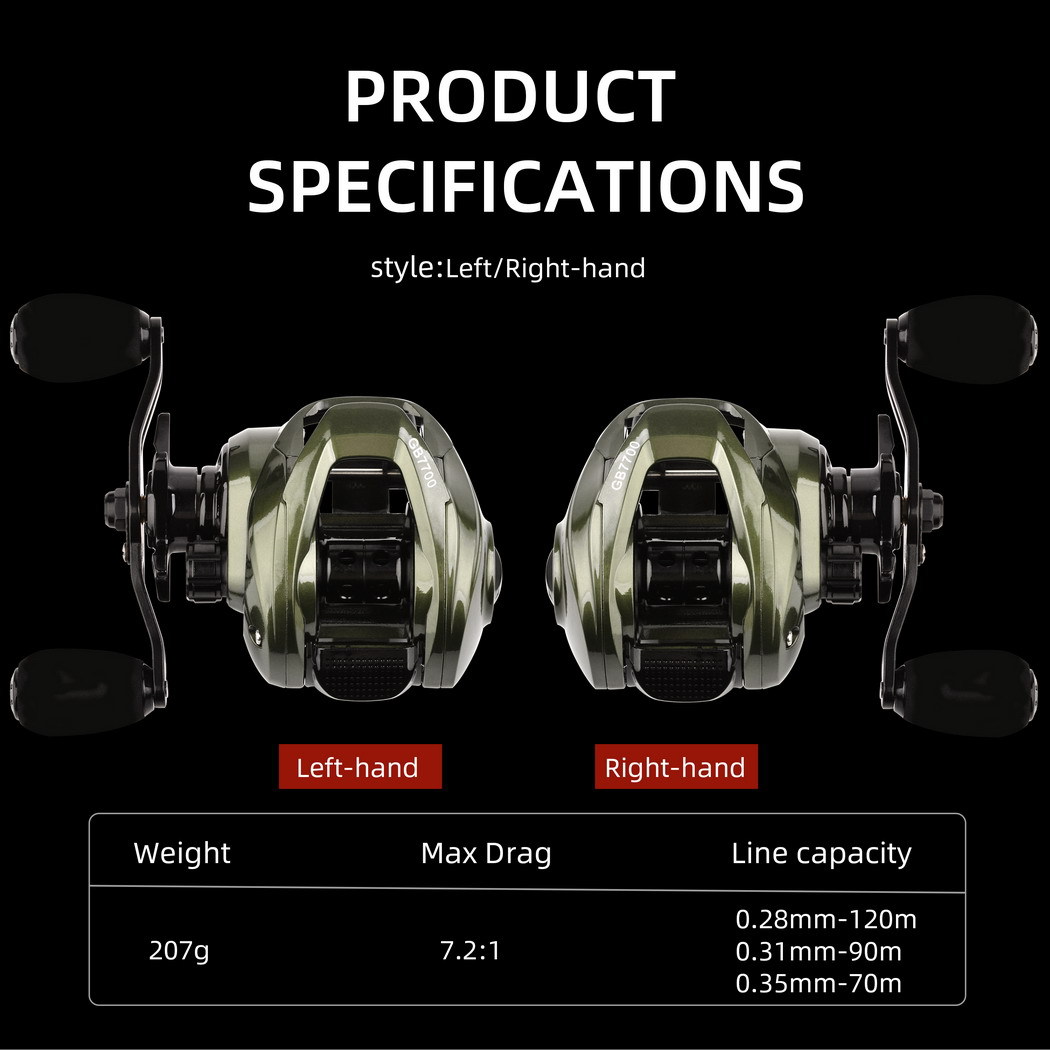 Baitcasting Reel 7.2 1 High Sp - Reel Spare Spool incelemesi ve fiyatı