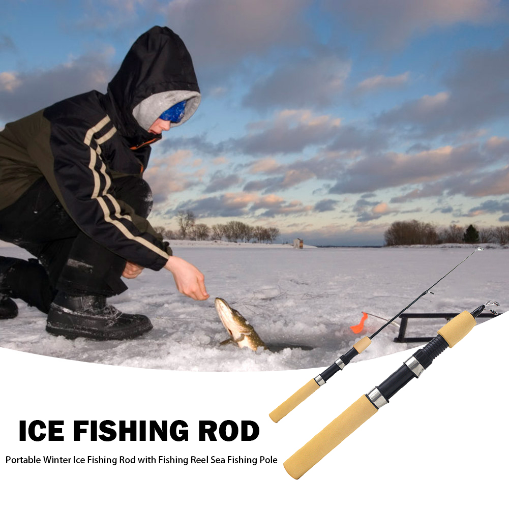 Ice Fishing Rod Portable Spinn - Ice Fishing Reel incelemesi ve fiyatı