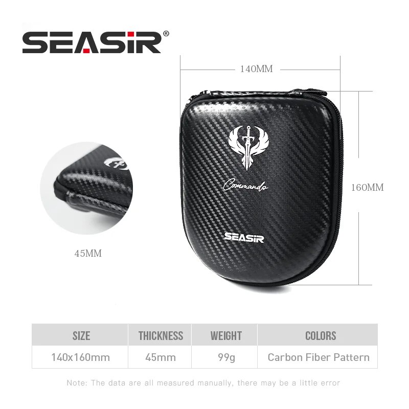 SEASIR Commando Carbon Fiber P - Spincast Reel incelemesi ve fiyatı
