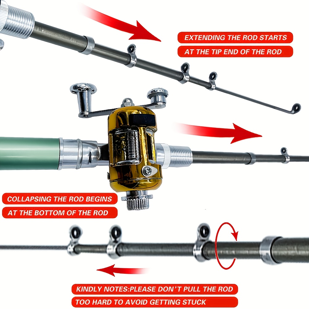Pocket Ice Fishing Rod & Reel  - Ice Fishing Reel incelemesi ve fiyatı