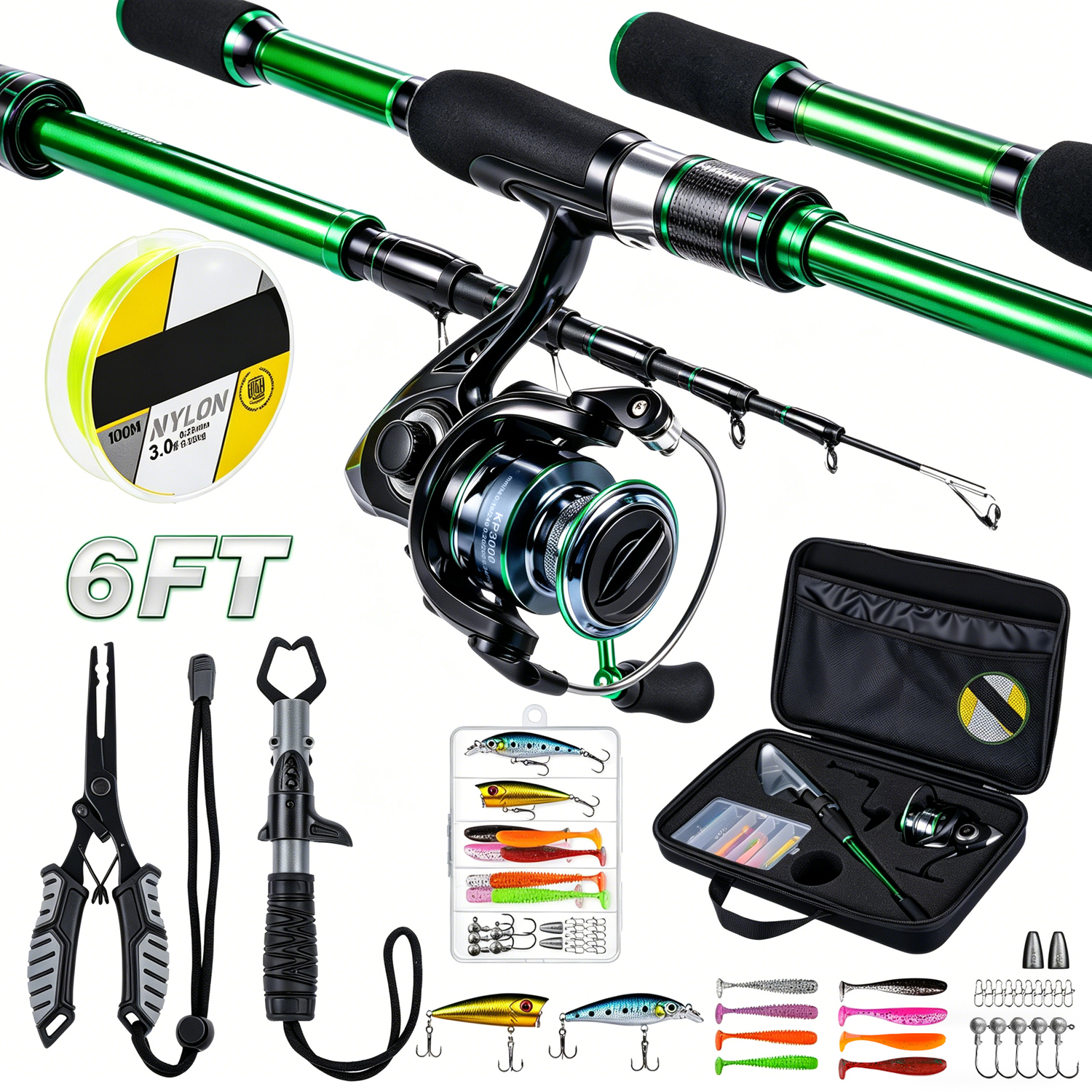 Graphite Telescopic Fishing Ro - Reel Bag incelemesi ve fiyatı