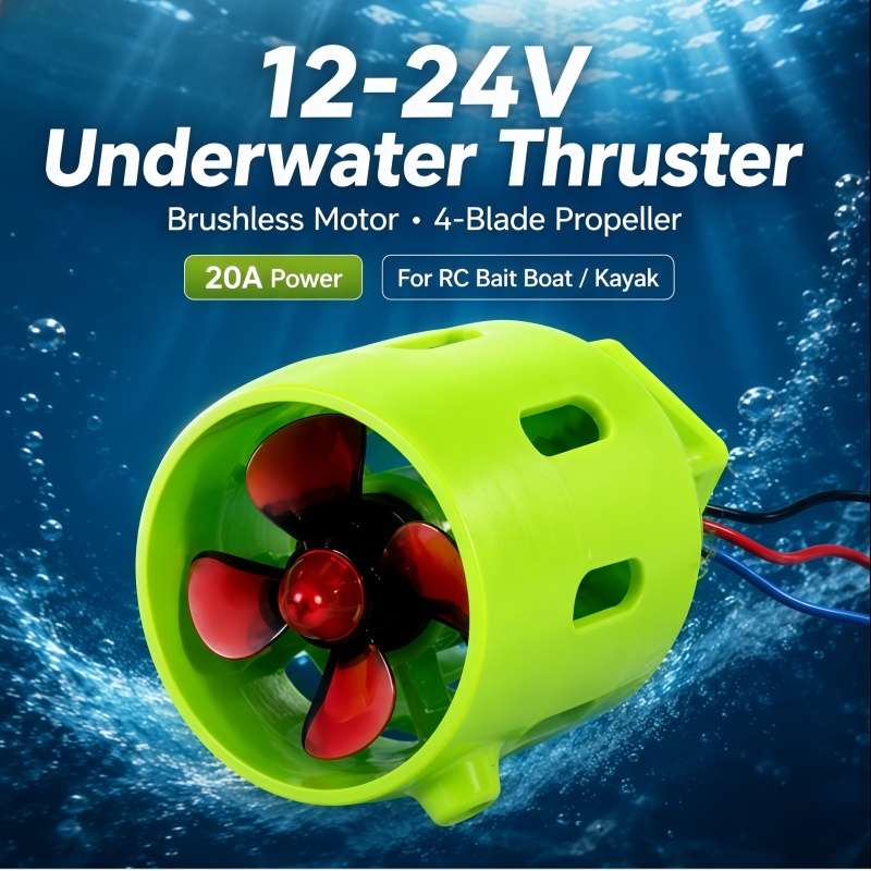 12-24V 20A Brushless Underwate - Trolling Reel incelemesi ve fiyatı