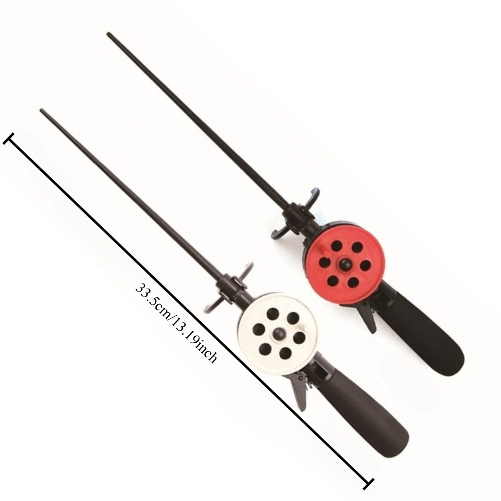 1pc 33.5cm Mini Ice Fishing Ro - Ice Fishing Reel incelemesi ve fiyatı