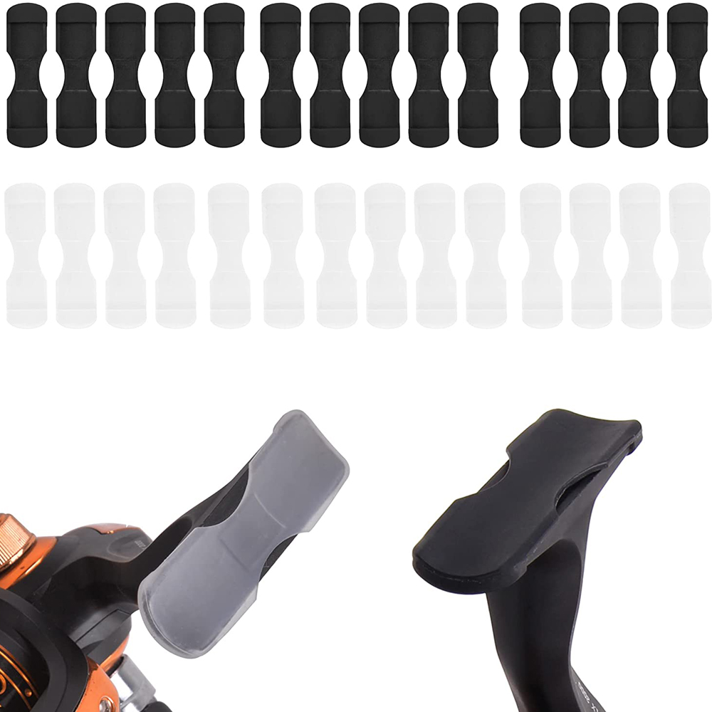 40/100Pcs Rubber Fishing reel  - Trolling Reel incelemesi ve fiyatı