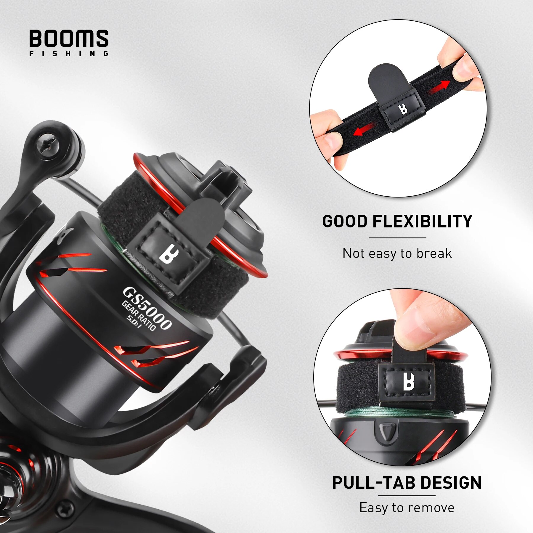 Booms Fishing SB1 4Pcs Spinnin - Reel Cover incelemesi ve fiyatı