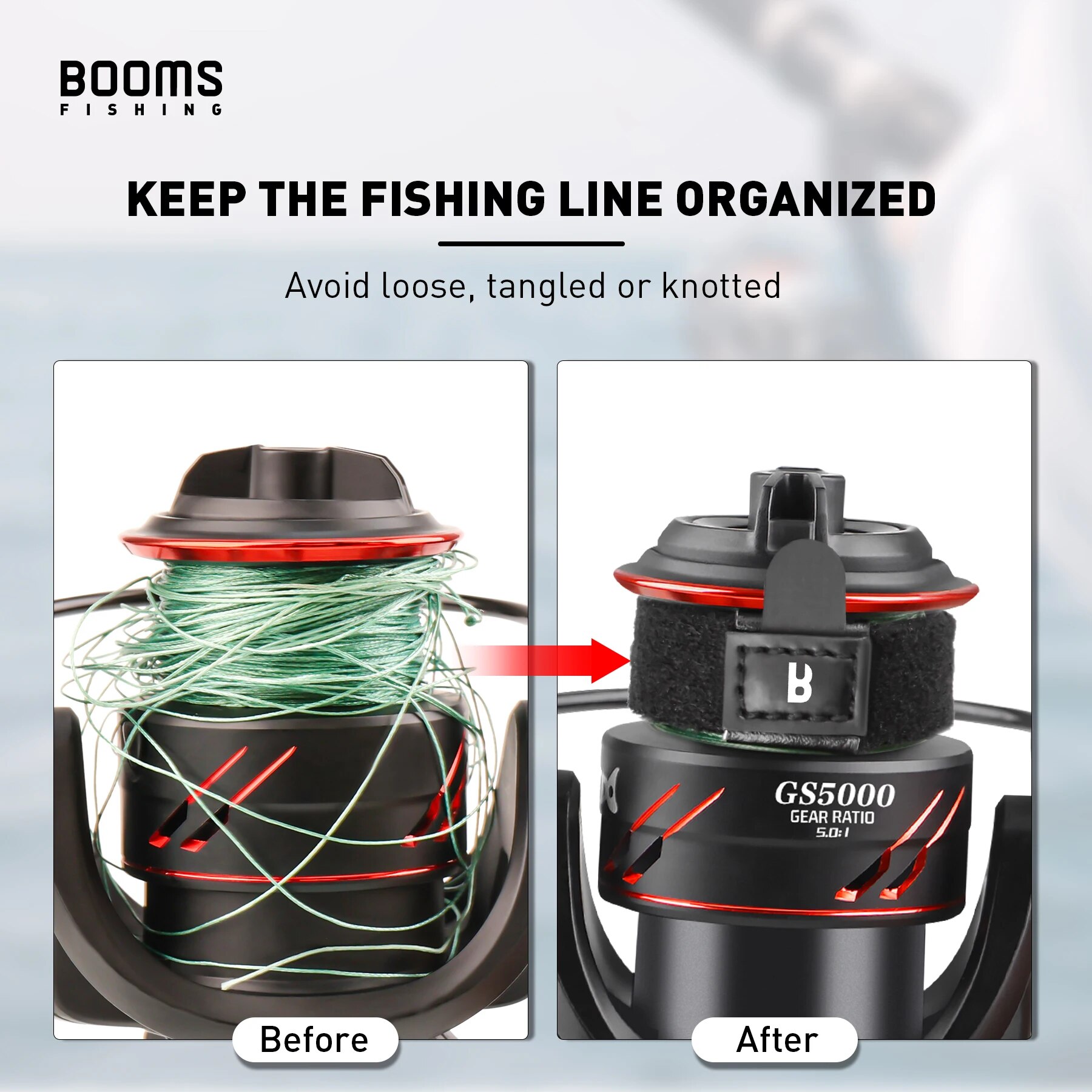 Booms Fishing SB1 4Pcs Spinnin - Reel Cover incelemesi ve fiyatı